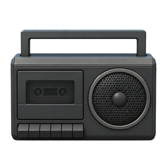 A portable radio
